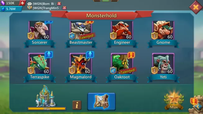 LORD866 Account 1B Mights (T4) – 645M Research – 13M Troop