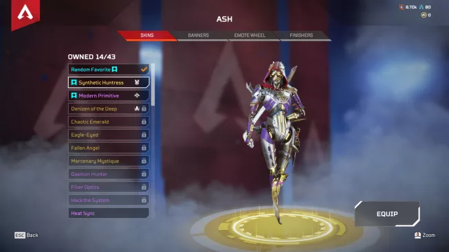 Apex#229: Lv137| Heirloom x2| 68 Legendary| Warriors Collection (Click View Details)