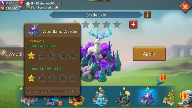 Account 1.2B ( T5 )- 606M Research – 232K Gems – Gift Unblocked – 25M Troop – 5 Castle Skin ( 3 Skin 1★ ) Over 30B RSS + Too Much the Speed Up – 5 Migrations Scroll