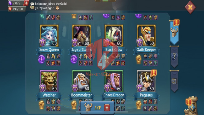 Account 480M |Kd:529 – Research 323M | Troops: 1M4 | 1MS